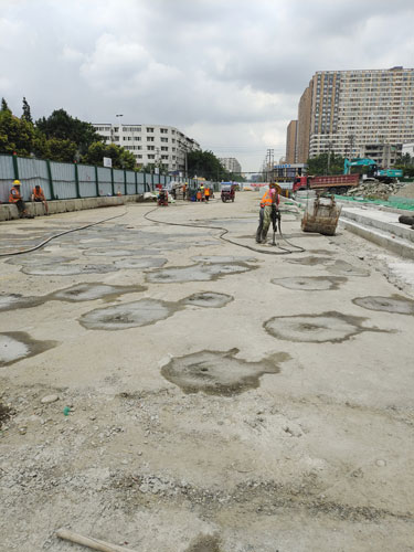 通道路基注浆加固